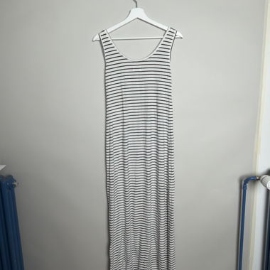 Striped maxi dress