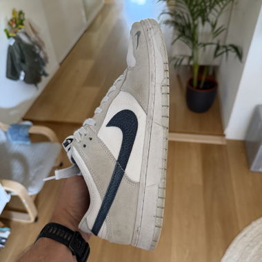 Nike Dunk Low Sneakers white/grey