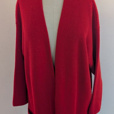 Cardigan rouge GISPA 