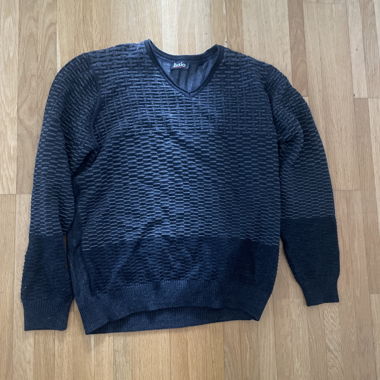 Maglione in maglia nero