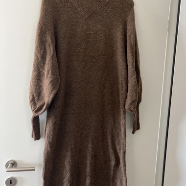 Kuschliges Maxi-Dress