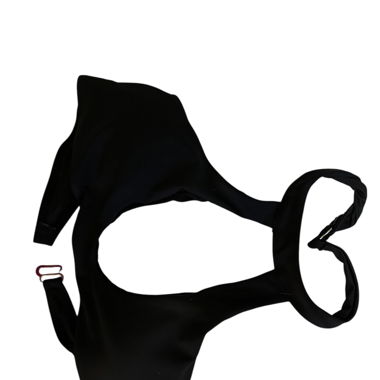 Haut bikini noir rembourré 