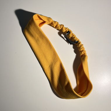 Fascia per capelli gialla ZARA