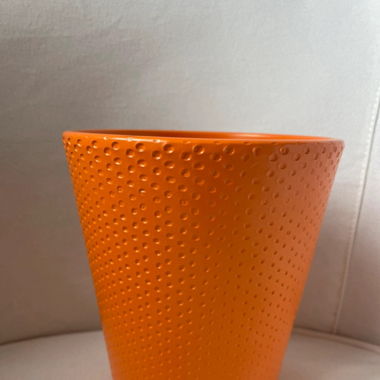 Orange Flowerpot