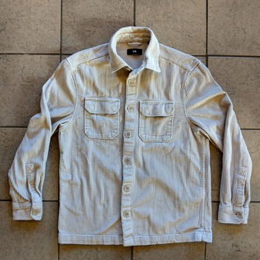 Chemise en velours côtelé