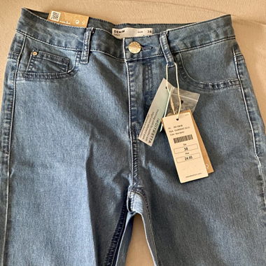Denim Mid Waist Skinny