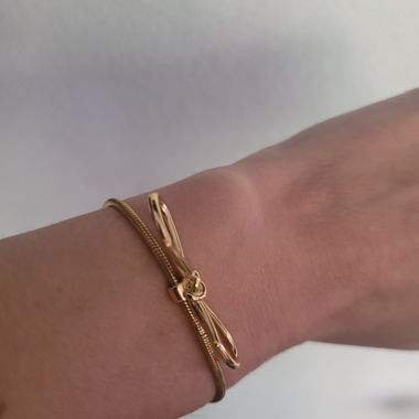 KateSpade Gold bow bracelet