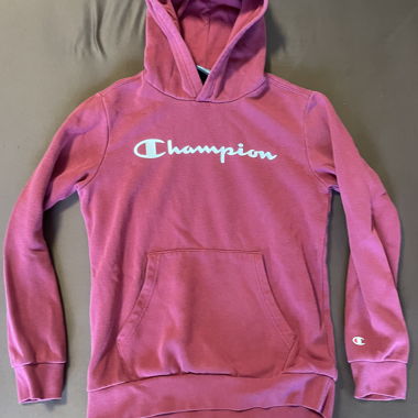 Sweat à capuche Champion rouge
