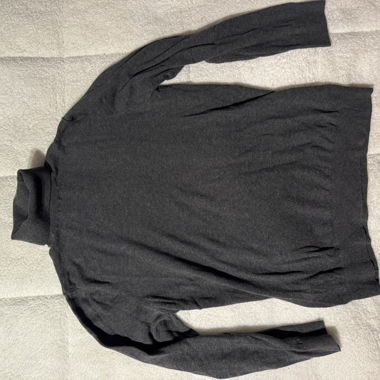 Pull à col roulé H&M Slim Fit gris M