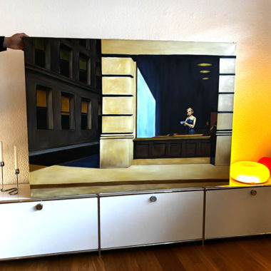 Paintings in the style of Edward Hopper