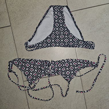 Bikini-Set gemustert