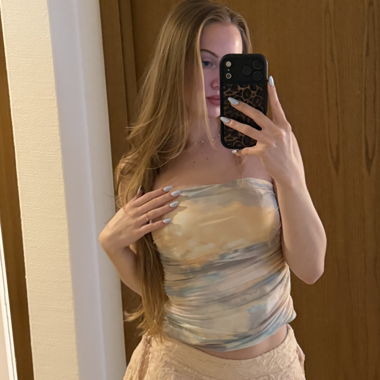 Bandeau Corset Top Zara