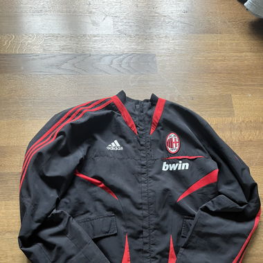 Ac Milan Jacke (Rot, Schwarz)