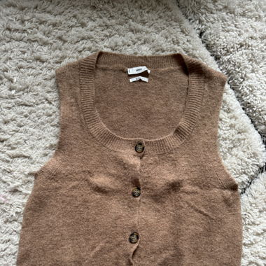 Strick Gilet Wolle / Mango / M