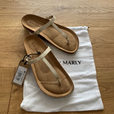HEY MARLY Sandalette beige