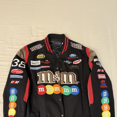 M&Ms racer jacket