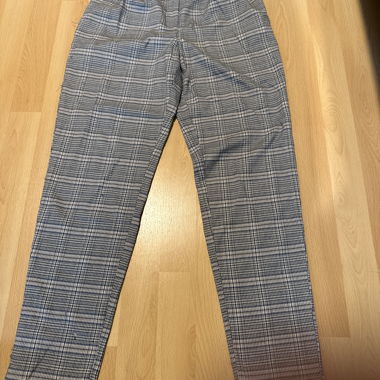 Pantalon casual à carreaux