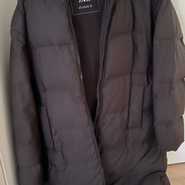 Zara Long Puffer Jacket