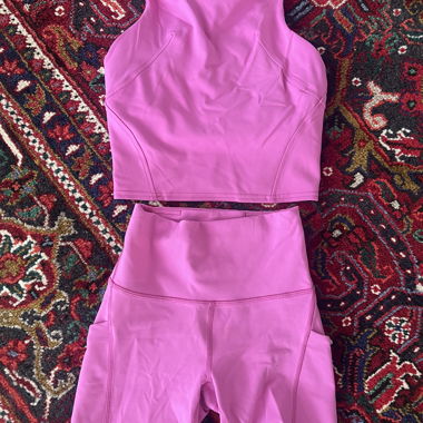 Ensemble de sport Lululemon rose