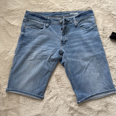 Shorts en jean bleu