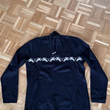 Bogner wool sweater with zipper