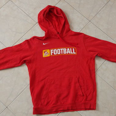Felpa nike football rossa taglia M