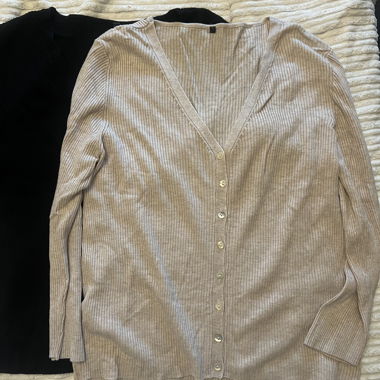 Cardigan Set / Size for both approx. M-L