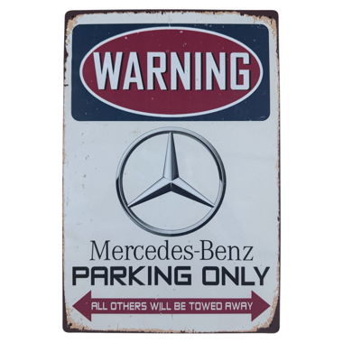 Mercedes-Benz Metallschild