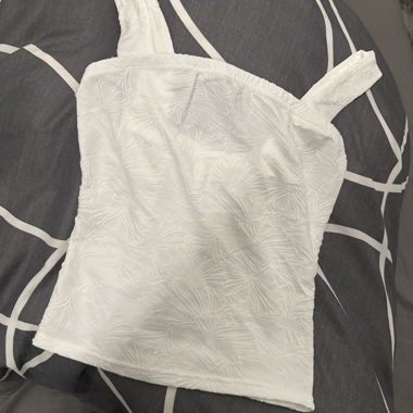 White Top with Patterns 