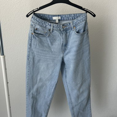 Jeans mom azzurri