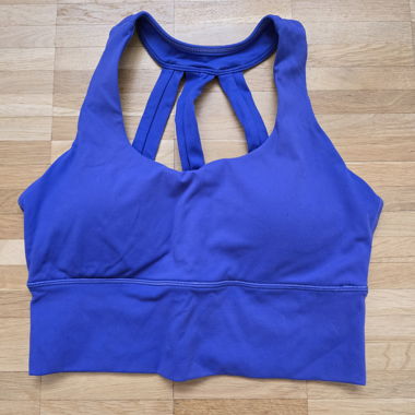 Brassiere de sport bleue PEACHY