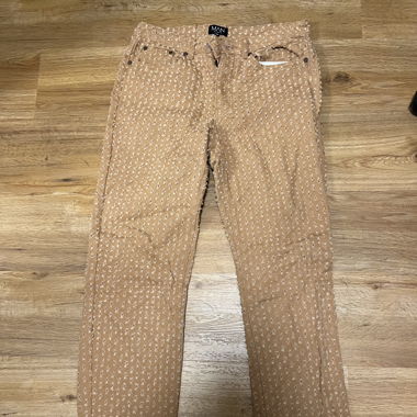 beige baggy jeans - size 30