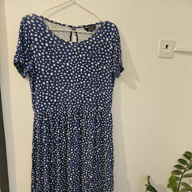 Getupftes Sommerkleid