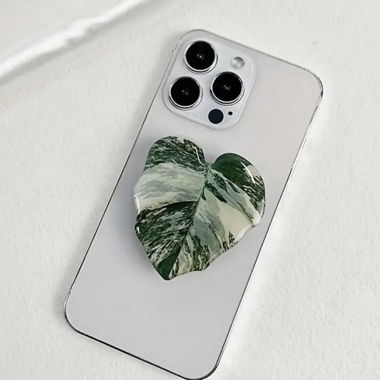 Popsocket, alocasia, plant, phoneholder