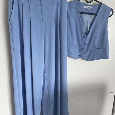 Completo da donna blu