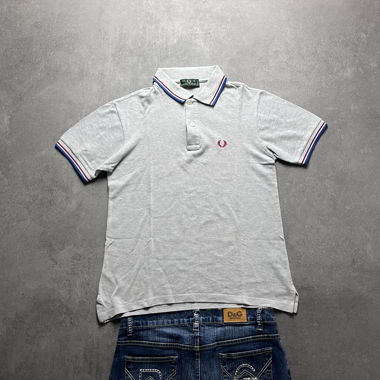 Polo Fred Perry Vintage Grigio Taglia S