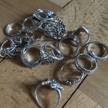 Modeschmuck Ringset