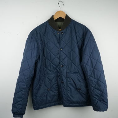 Double RL RRL Giacca Bomber in Piumino Reversibile