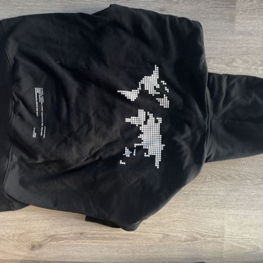 Sweat à capuche noir