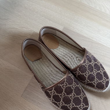 Espadrilles Gucci monogramme