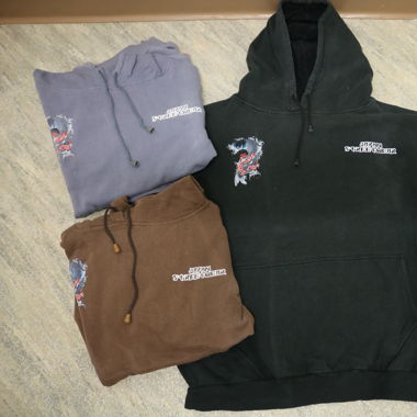 3 Pullover Hoodie Japan Streetwear Koi Logo Kapuze