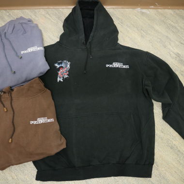 Set da 3 maglie con cappuccio Streetwear giapponese Koi