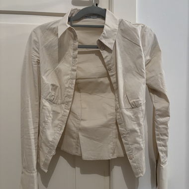 Camicia Bershka beige