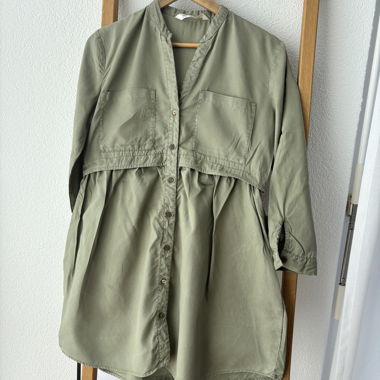 Zara Olive Green Dress