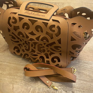 Sac à main Ralph Lauren à découpes