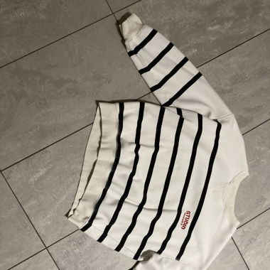 Gestreiftes Sweatshirt