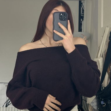 Bordeaux Knit Sweater