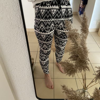 Pantaloni Estivi Nero e Bianco