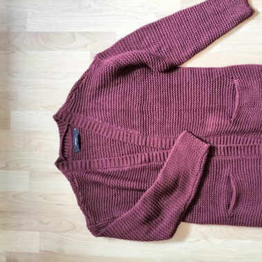 Bequeme Strickjacke