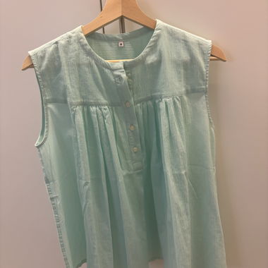 Vintage Blue Blouse   